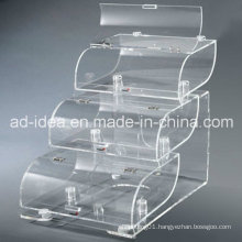 Special Design Acrylic Display Stand for Supermarket Food Promotion (YT-33)